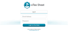 Tablet Screenshot of eteesheet.com